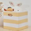 Home Sundries Canvas Storage Basket, Yelow