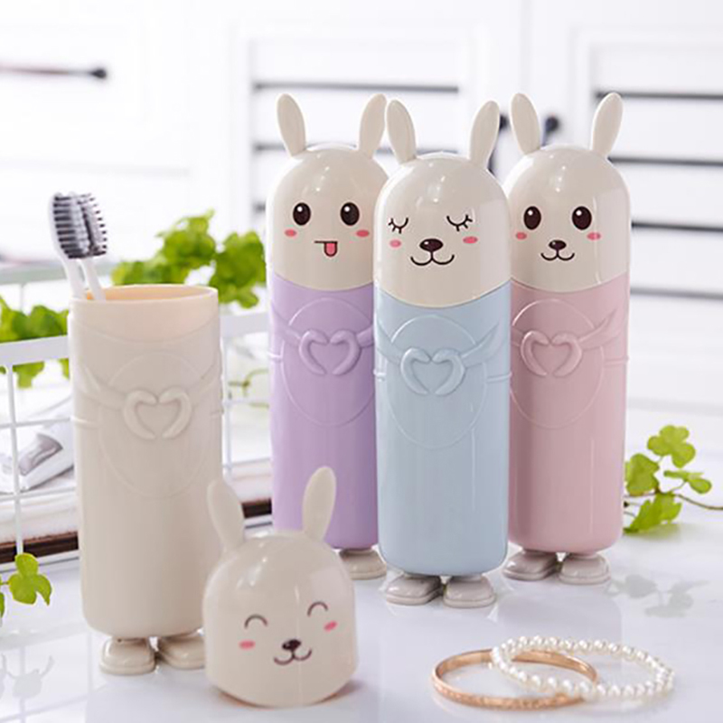 Cute Cartoon Toothbrush Storage Box