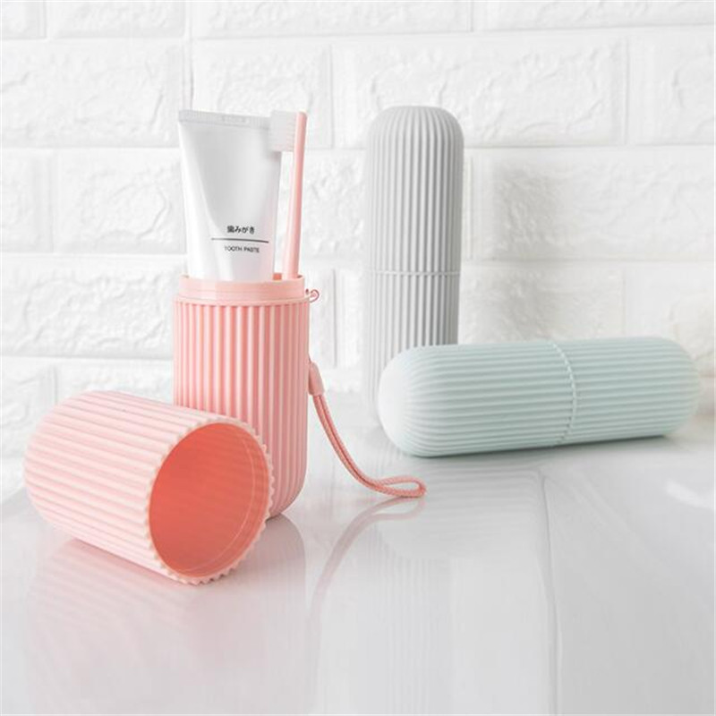 Portable Toothpaste Toothbrush Protect Holder Case Travel Camping Storage Box