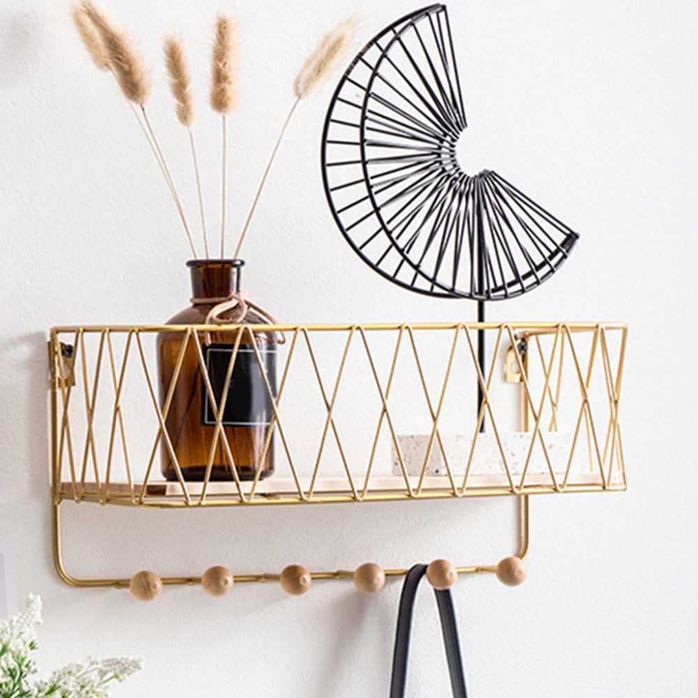 Wall Mounted Key Rack Storage Holder Hallway Decor