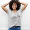 Dog Mom Pocket Colours T-shirt