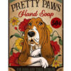 Basset Hound Dog Pretty Paws Miniature Basset Hound Puppies Lover Poster
